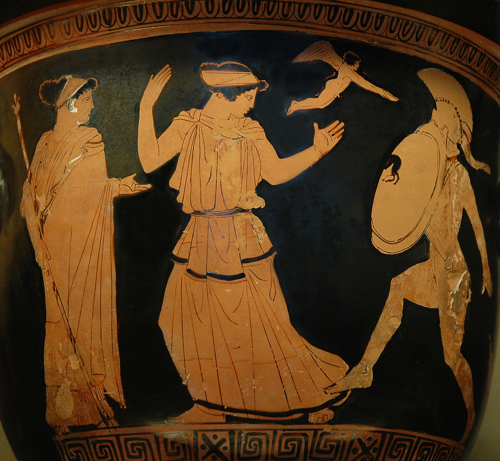Detail of an Attic red-figure krater c. 450–440 BC