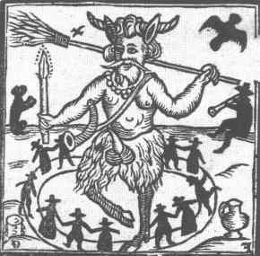 Engraving of Puck